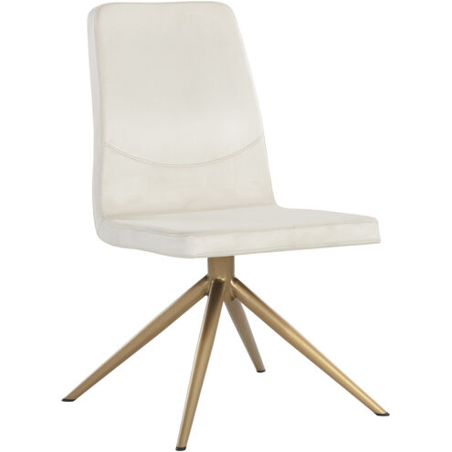 Hilda Vienna Cream Swivel Dining Chair, Swivel